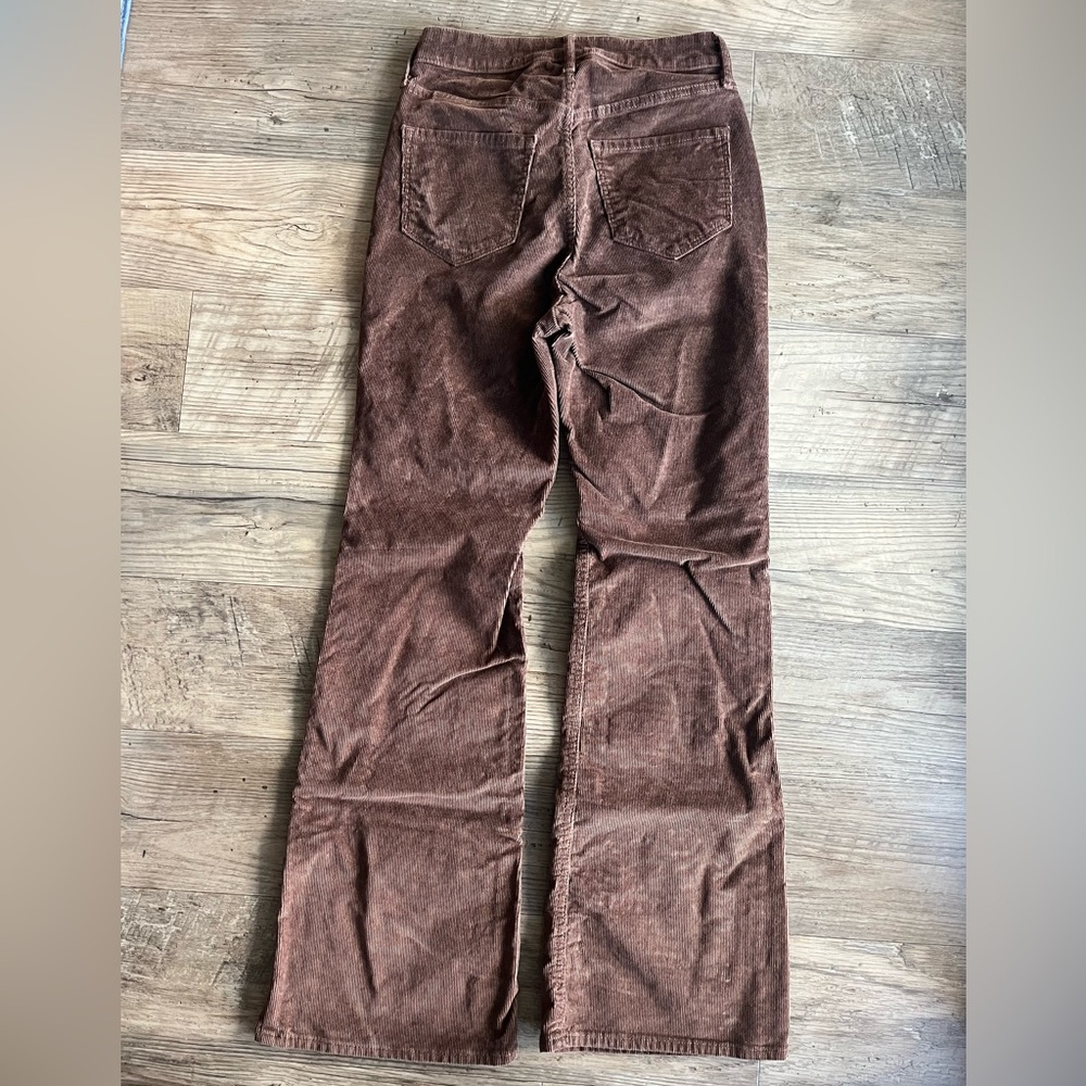 Old Navy Chocolate Corduroy Flare Pants